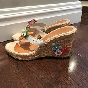 Coach Jesica flower espadrilles
